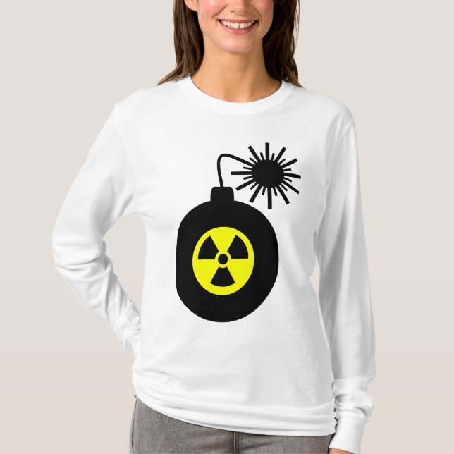 Camiseta Bomba de energia nuclear (Frente)