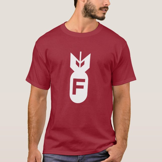 Camiseta Bomba de F (Frente)