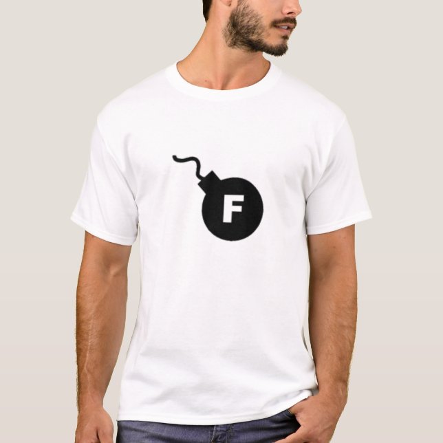 Camiseta Bomba de F (Frente)