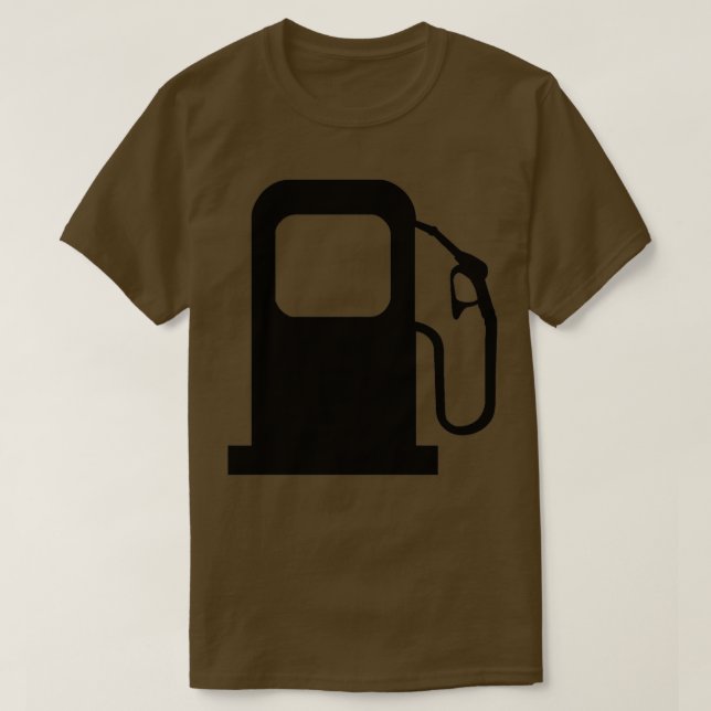 Camiseta Bomba de gasolina (Frente do Design)