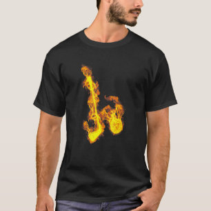 Camiseta Bomba de Golfe Golf Clusters Flaming Golfe Golf Pl