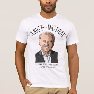 Camiseta Bomba de Joe Biden F - um F grande---negócio do