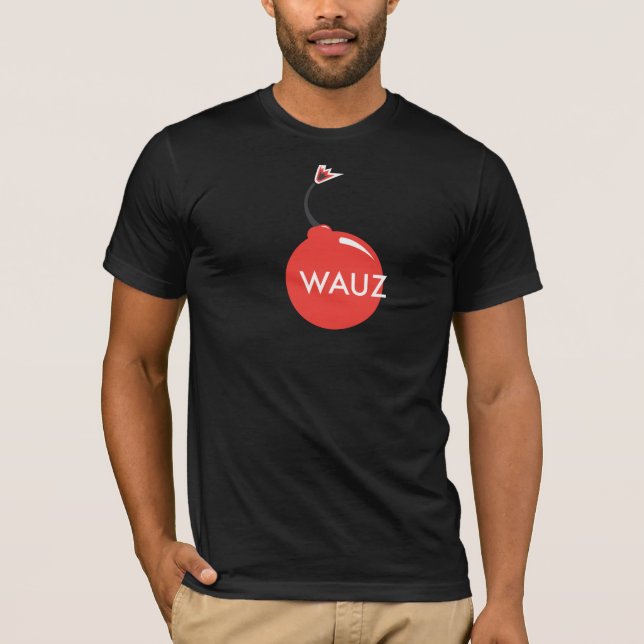 CAMISETA BOMBA DE WAUZ (Frente)