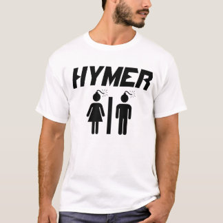 Camiseta Bomba do branco de Hymer
