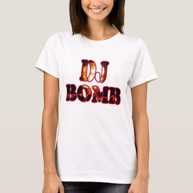 CAMISETA BOMBA DO DJ (Frente)
