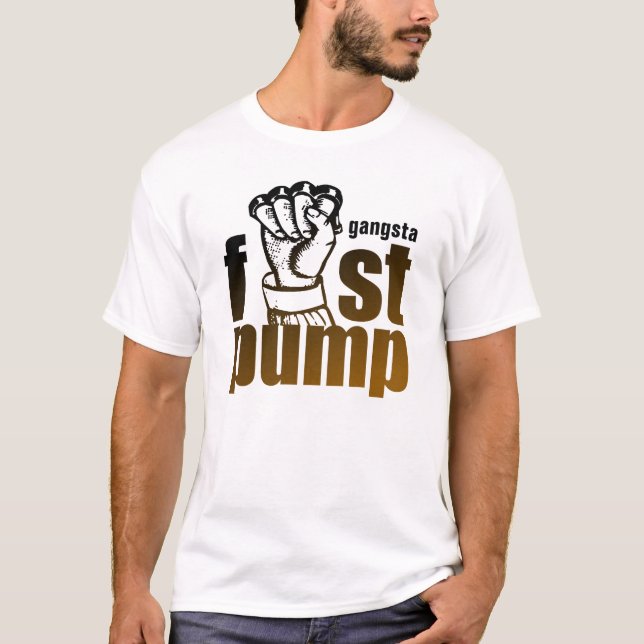 CAMISETA BOMBA DO PUNHO DE GANGSTA (Frente)