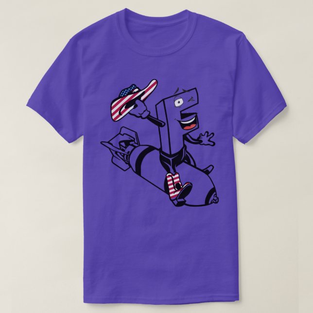 Camiseta Bomba F (Frente do Design)