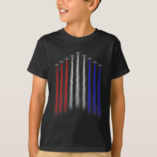 Camiseta Bomba Patriótica da Independência Americana Jato 4
