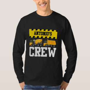 Camiseta Bomba Personalizada Da Tripulação De Construção An