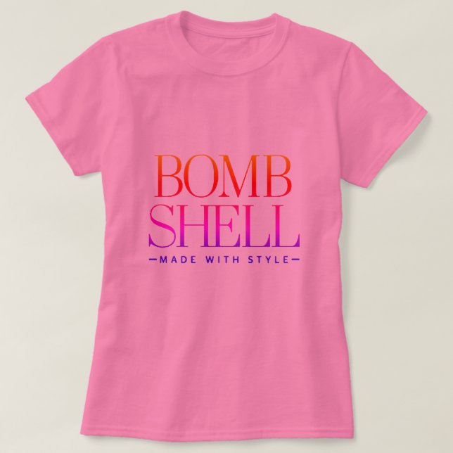Camiseta Bomba Shell T Shirt (Frente do Design)