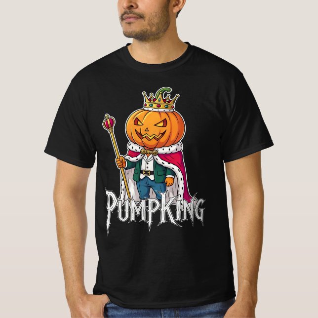 Camiseta Bombardeando o Halloween Legal Engraçado Pumpkin K (Frente)