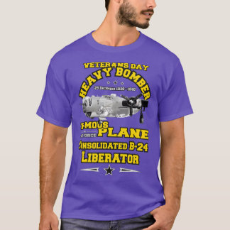 Camiseta Bombardeiro pesado do Liberador B24