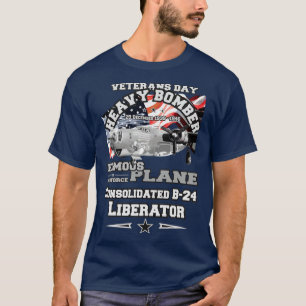 Camiseta Bombardeiro pesado do Liberador B24 1