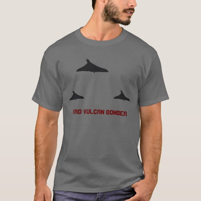 Camiseta Bombardeiro Vulcano (Frente)