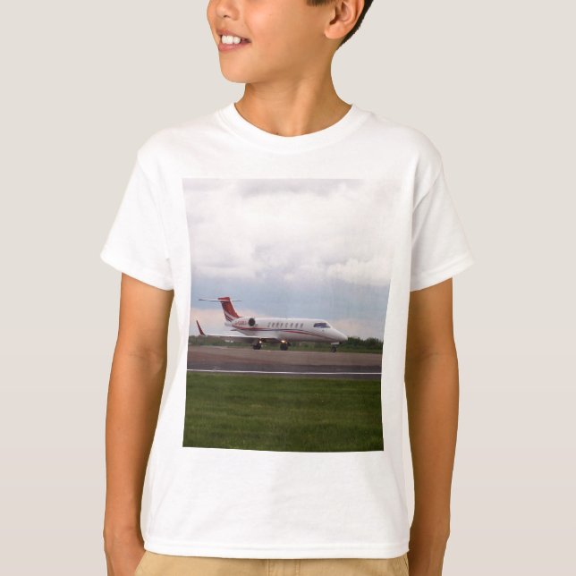 Camiseta Bombardier Lear Jet 45XR (Frente)
