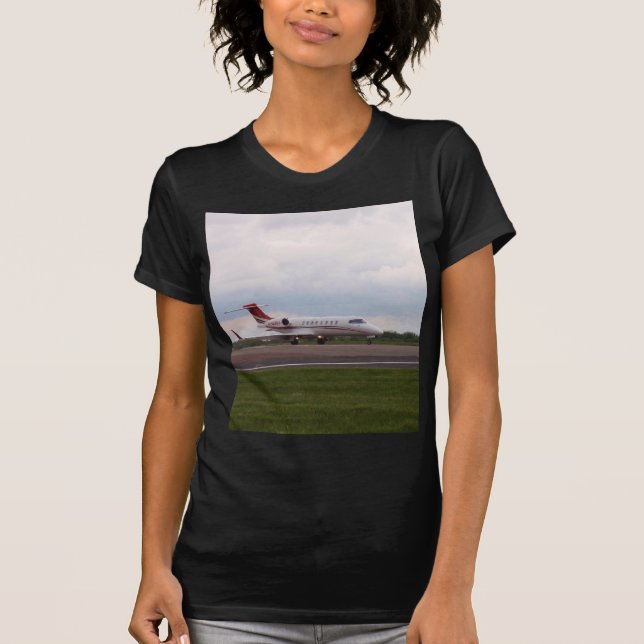 Camiseta Bombardier Lear Jet 45XR (Frente)
