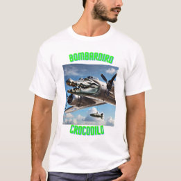 Camiseta Bombardiro Crocodilo - T-Shirt