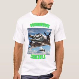 Camiseta Bombardiro Crocodilo - T-Shirt