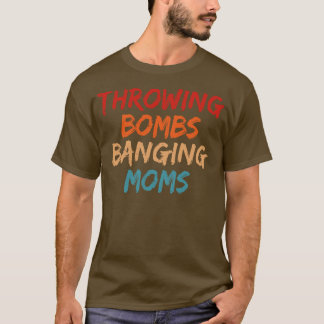 Camiseta Bombas atirando em Mães batendo na mamãe