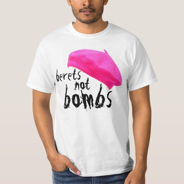 CAMISETA BOMBAS DAS BOINAS NÃO (Frente)