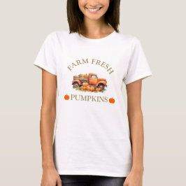Camiseta Bombas de água doce de fazenda outono
