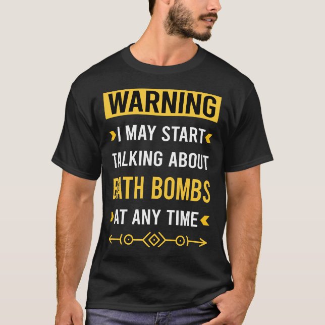 Camiseta Bombas de baim de alerta (Frente)