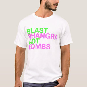 Camiseta Bombas de Bhangra da explosão não