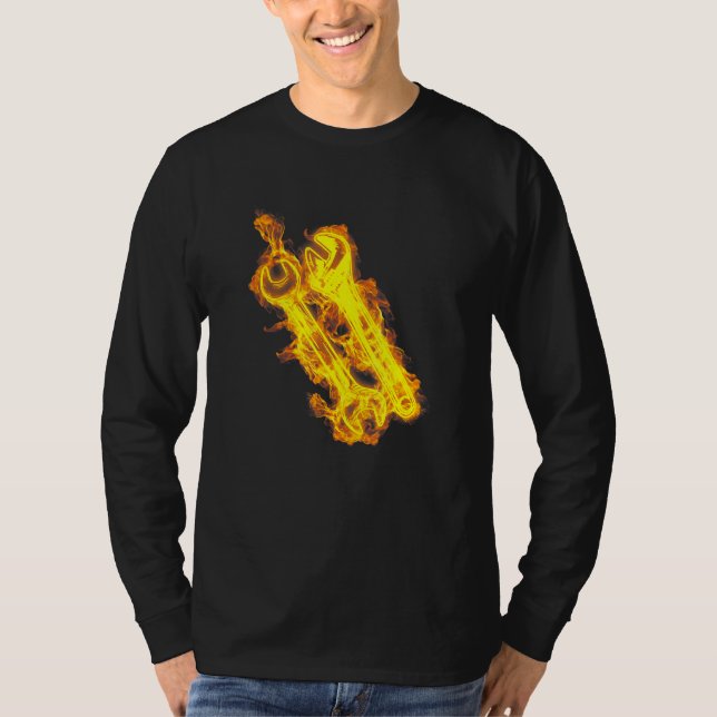 Camiseta Bombas de incêndio das galinhas Workshop Mecânica  (Frente)