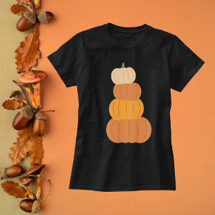 Camiseta Bombas Empilhadas Queda outono