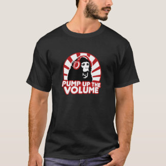 Camiseta Bombeie acima o volume