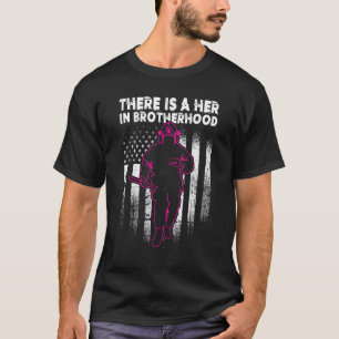 Camiseta Bombeira Mulheres Ela na Irmandade