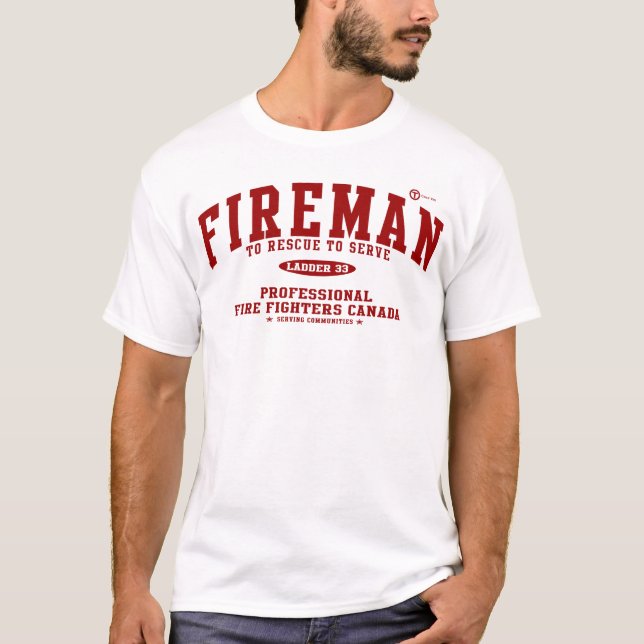 Camiseta Bombeiro (Frente)
