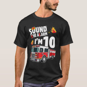 Camiseta Bombeiro 10º Aniversário Bombeiro 10 Anos O