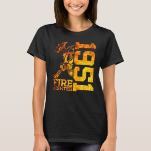 Camiseta Bombeiro 1951 71 Anos Brigada de Bombeiros 71ruas 