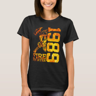 Camiseta Bombeiro 1989 33 anos Brigada de Bombeiros 33 anos