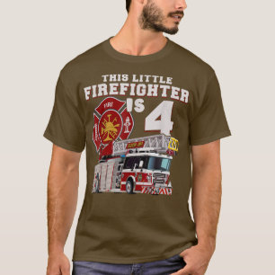 Camiseta Bombeiro 4º Aniversário do Bombeiro