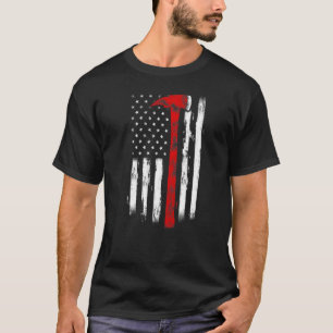 Camiseta Bombeiro Ax Fire Department Bombeiro American Ax