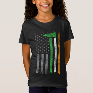 Camiseta Bombeiro Ax Fogo Ax Fire Pat irlandês americano