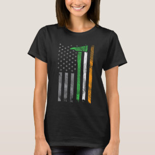 Camiseta Bombeiro Ax Fogo Ax Fire Pat irlandês americano