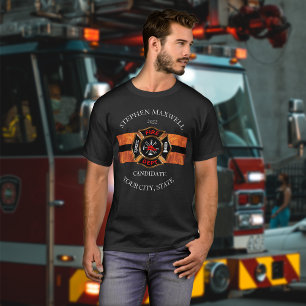Camiseta Bombeiro Bombeiro Nome Localidade