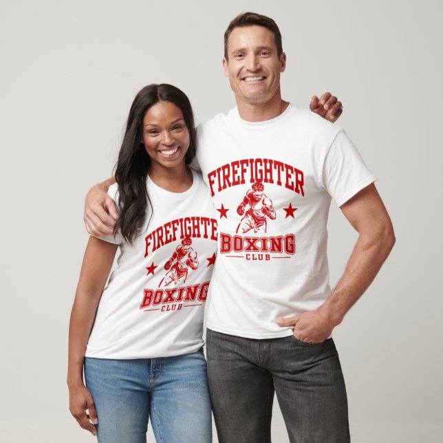 Camiseta Bombeiro Boxing (Unissex)