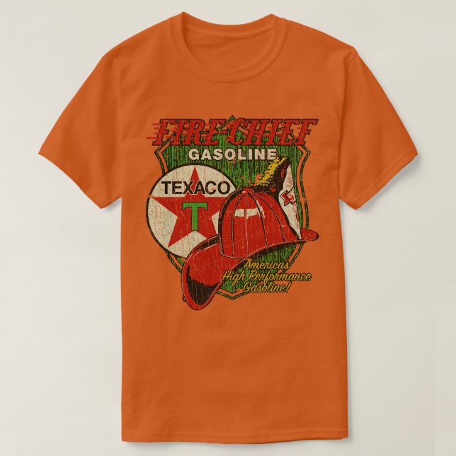 Camiseta Bombeiro Chefe Gasolina 1932 (Frente do Design)