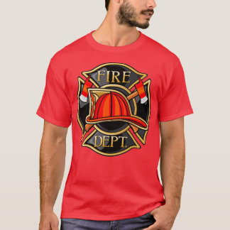 Camiseta Bombeiro Corpo Maltês Cruz com Fir