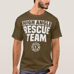 Camiseta Bombeiro da Equipe de Emergência de Corda Técnica 