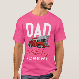 Camiseta Bombeiro de Aniversário do pai Bombeiro Bombeiro B