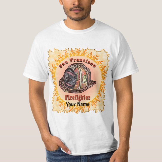 Camiseta Bombeiro de São Francisco (Frente)