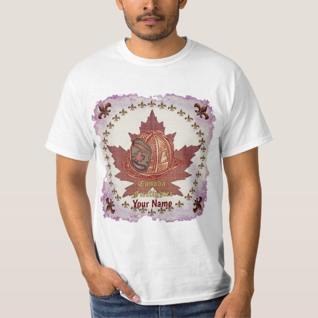 Camiseta Bombeiro do Canadá (Frente)