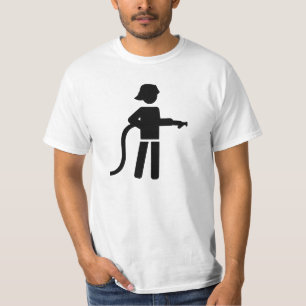 Camiseta Bombeiro do sapador-bombeiro