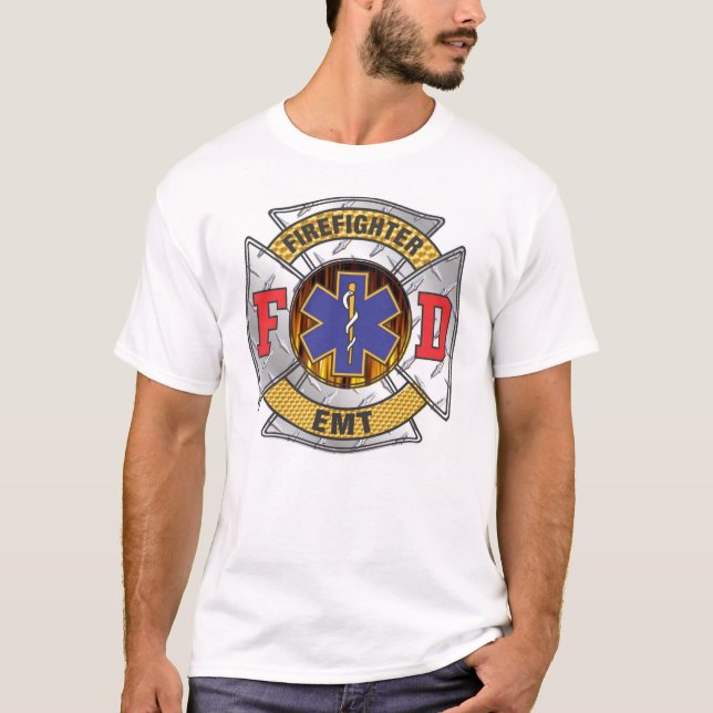 Camiseta Bombeiro EMT (Frente)