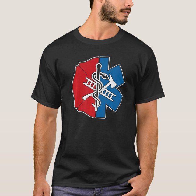 Camiseta Bombeiro Emt Crachá Orud Emt Bombeiro (Frente)